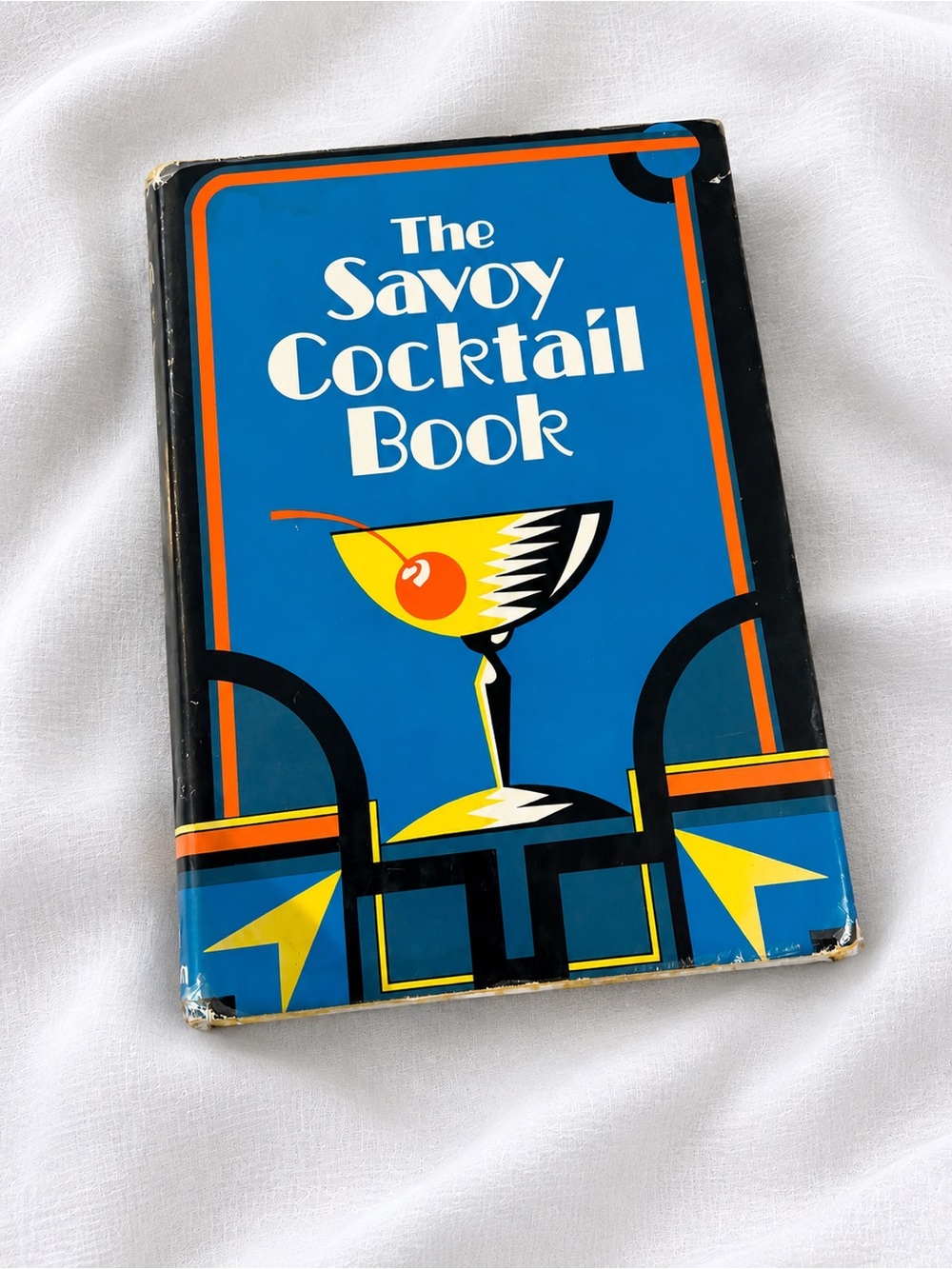 Vintage 1970s The Savoy Cocktail Book Harry Craddock Hardcover Art Deco